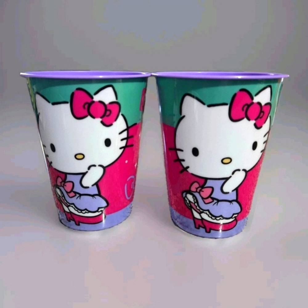 🍒🍒 Sanrio Hello Kitty Flawless Cups - Pink and Purple